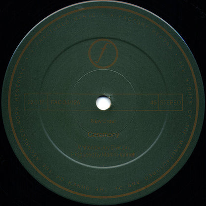 New Order : Ceremony (12", Single, Gre)