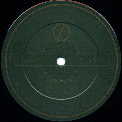 New Order : Ceremony (12", Single, Gre)