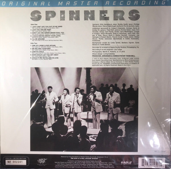Spinners : Spinners (LP, Album, Ltd, Num, RE, RM, 180)