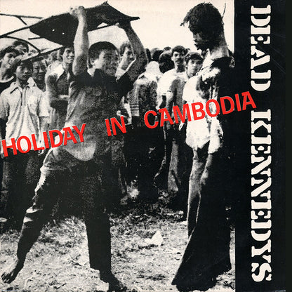 Dead Kennedys : Holiday In Cambodia (12", Single, RE, RP, MPO)