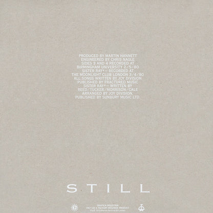 Joy Division : Still (2xLP, Album, RE, RM, 180)
