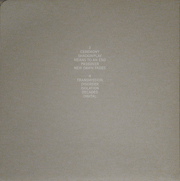Joy Division : Still (2xLP, Album, RE, RM, 180)