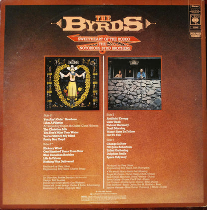 The Byrds : Sweetheart Of The Rodeo / The Notorious Byrd Brothers (2xLP, Comp)
