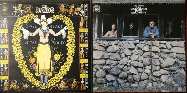 The Byrds : Sweetheart Of The Rodeo / The Notorious Byrd Brothers (2xLP, Comp)