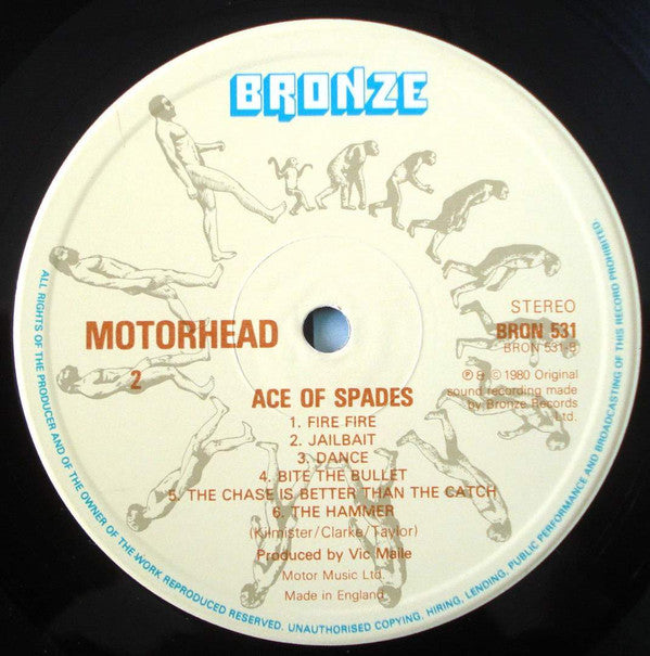 Motörhead : Ace Of Spades (LP, Album, RE)