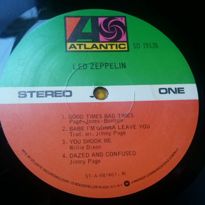 Led Zeppelin : Led Zeppelin (LP, Album, RE, PRC)
