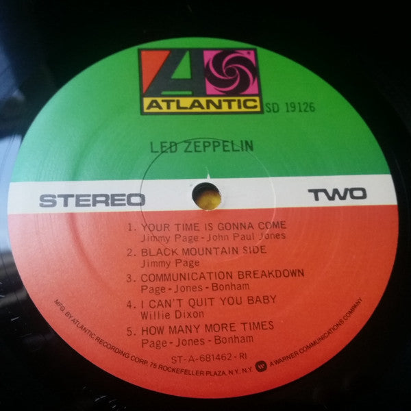 Led Zeppelin : Led Zeppelin (LP, Album, RE, PRC)