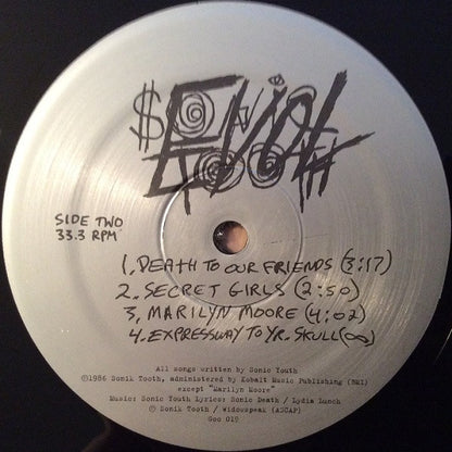 Sonic Youth : EVOL (LP, Album, RE, RM, RP)
