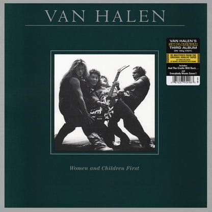 Van Halen : Women And Children First (LP, Album, RE, RM, 180)