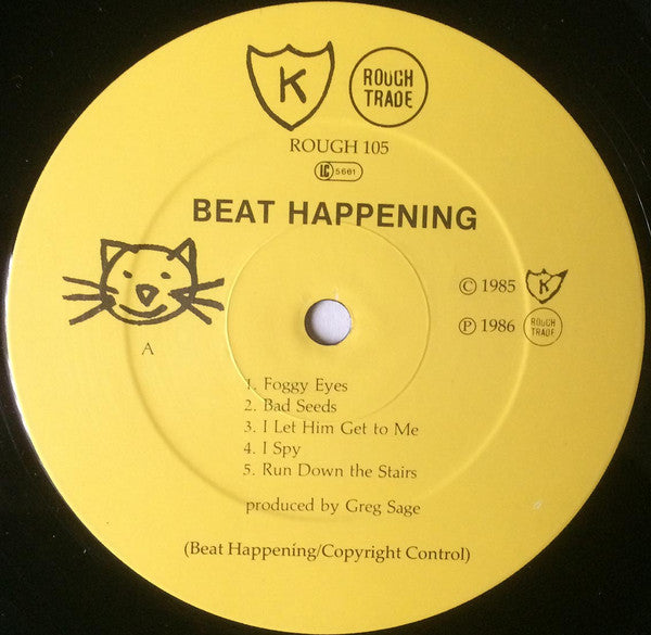 Beat Happening : Beat Happening (LP, Album, RE)