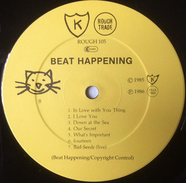 Beat Happening : Beat Happening (LP, Album, RE)