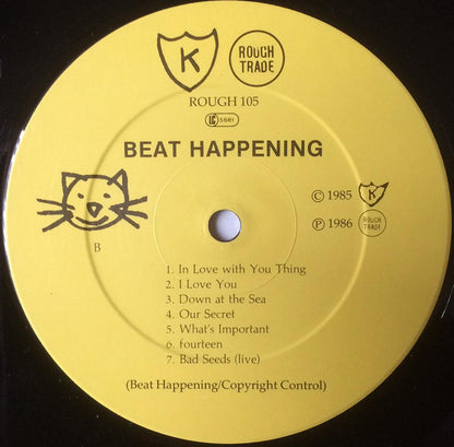 Beat Happening : Beat Happening (LP, Album, RE)