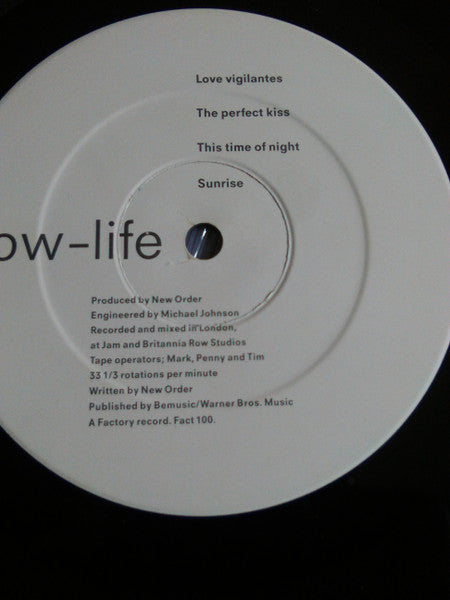 New Order : Low-life (LP, Album)