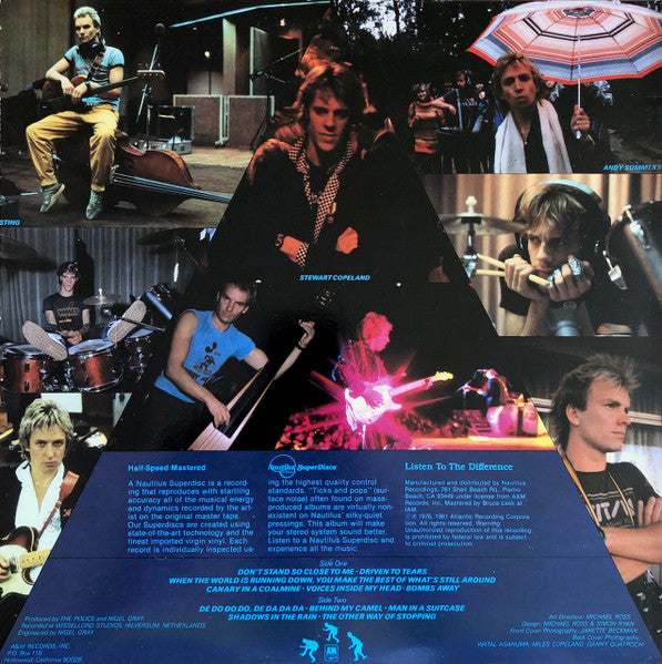 The Police : Zenyatta Mondatta (LP, Album, RE, RM)