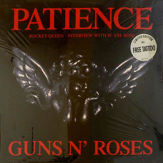 Guns N' Roses : Patience (12", Single, Ltd, Tat)