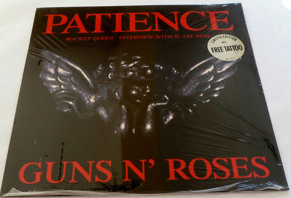 Guns N' Roses : Patience (12", Single, Ltd, Tat)