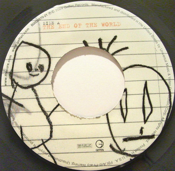 The Cure : The End Of The World (7", Single)
