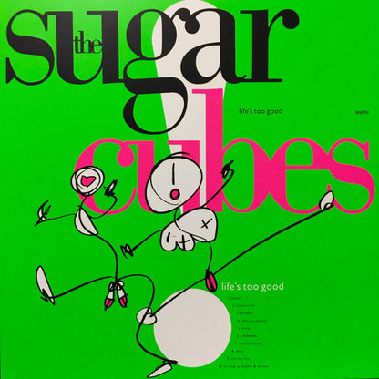 The Sugarcubes : Life's Too Good (LP, RE, S/Edition, Gre)