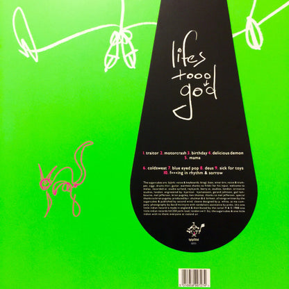 The Sugarcubes : Life's Too Good (LP, RE, S/Edition, Gre)
