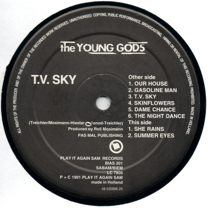 The Young Gods : T.V. Sky (LP, Album)