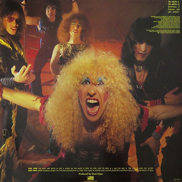 Twisted Sister : You Can't Stop Rock 'N' Roll (LP, Album)