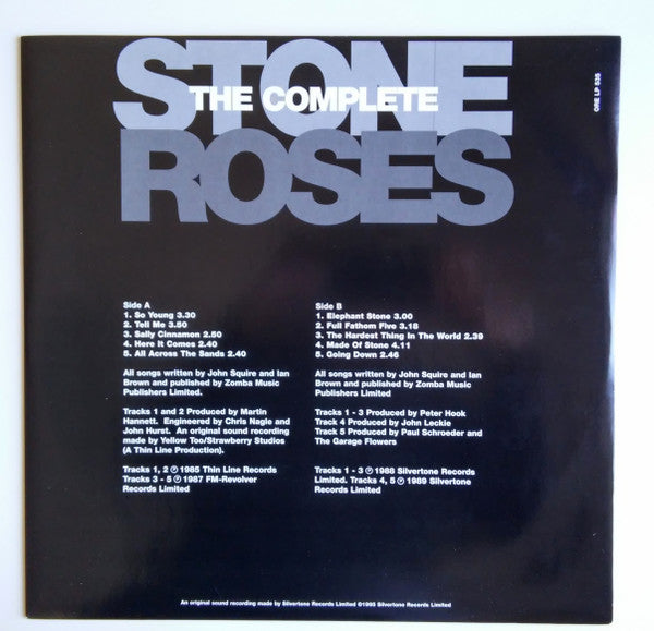 The Stone Roses : The Complete Stone Roses (2xLP, Comp)