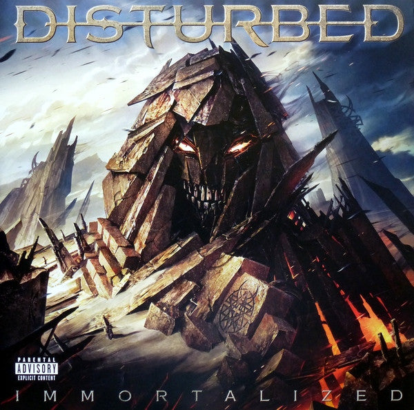 Disturbed : Immortalized (LP + LP, S/Sided, Etch + Album)