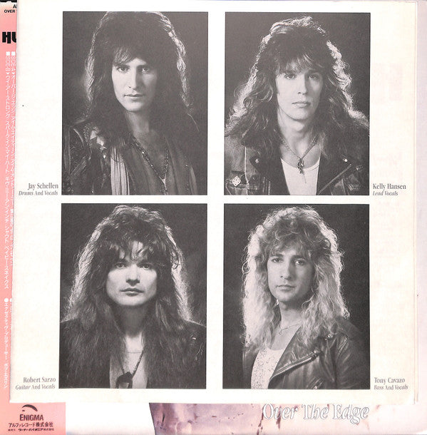Hurricane (9) : Over The Edge (LP, Album, Promo)