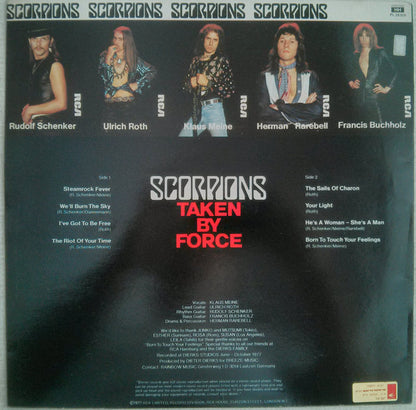 Scorpions : Taken By Force (LP, Album, RE)
