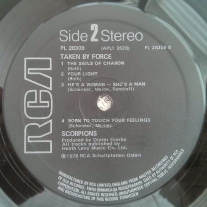 Scorpions : Taken By Force (LP, Album, RE)