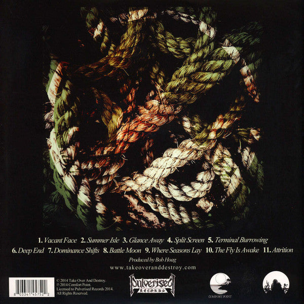 Take Over And Destroy : Vacant Face (2xLP, Album, Red)