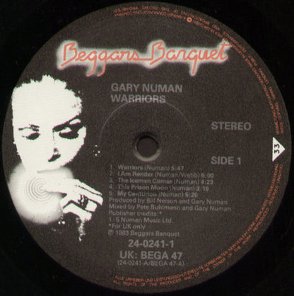 Gary Numan : Warriors (LP, Album)