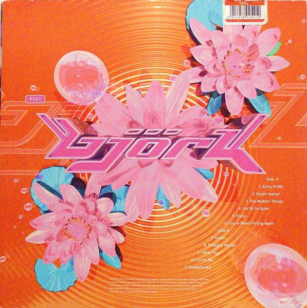 Björk : Post (LP, Album, Pin)