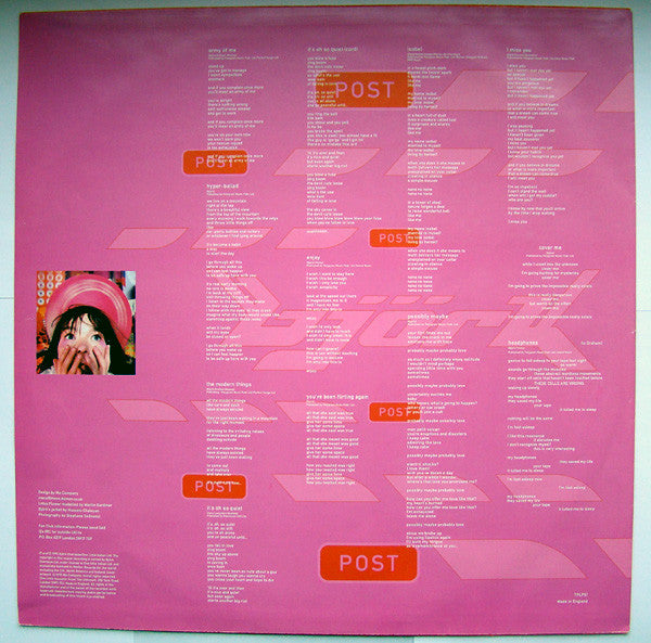 Björk : Post (LP, Album, Pin)