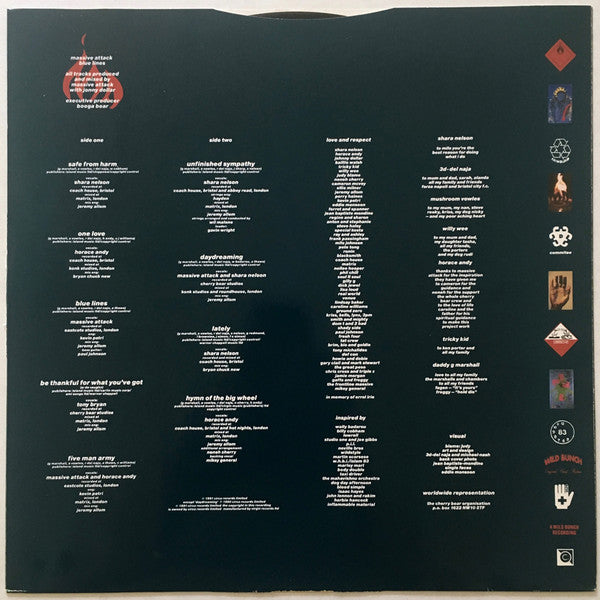 Massive Attack : Blue Lines (LP, Album)
