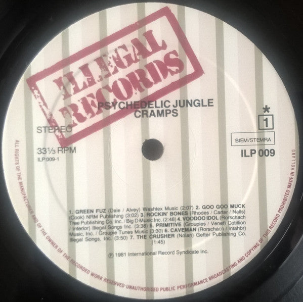 The Cramps : Psychedelic Jungle (LP, Album)