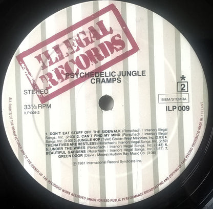 The Cramps : Psychedelic Jungle (LP, Album)