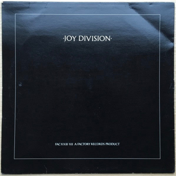 Joy Division : Love Will Tear Us Apart (12", Single, RP, A3/)