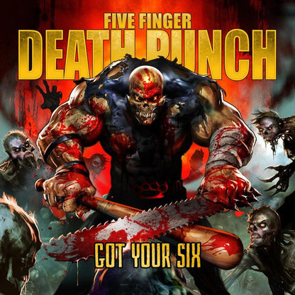 Five Finger Death Punch : Got Your Six (2xLP, Album, Red + CD, Album)