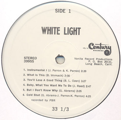 White Light : White Light (LP, RE)
