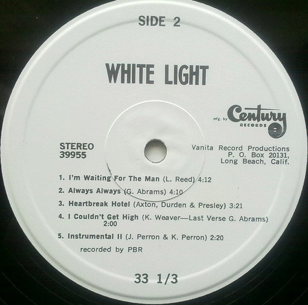White Light : White Light (LP, RE)