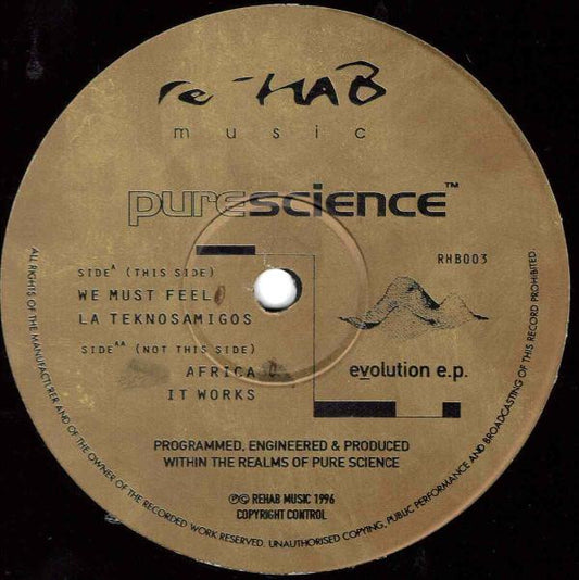 Pure Science : Evolution EP (12", EP)