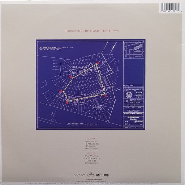 Rush : Signals (LP, Album, RE, RM, 200)