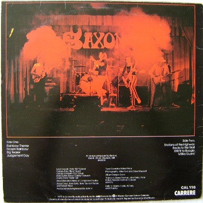 Saxon : Saxon (LP, Album)