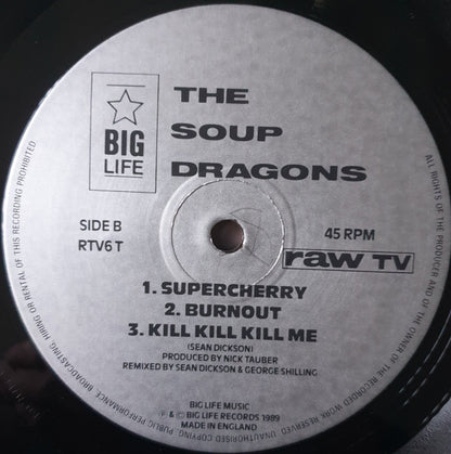 The Soup Dragons : Backwards Dog (12", Single)