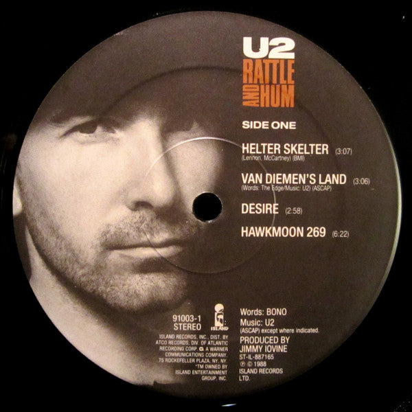U2 : Rattle And Hum (2xLP, Album, Spe)