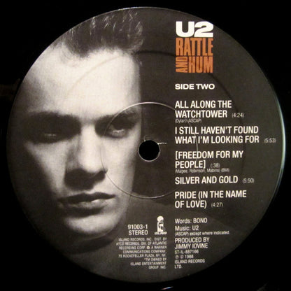 U2 : Rattle And Hum (2xLP, Album, Spe)