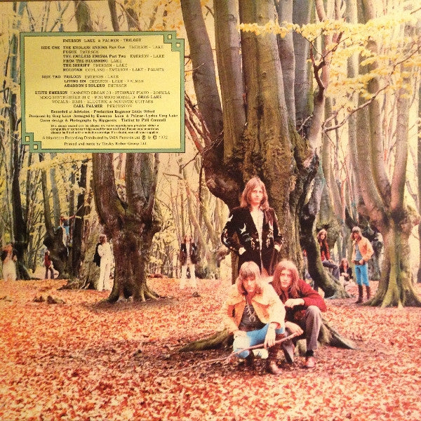 Emerson, Lake & Palmer : Trilogy (LP, Album, Gat)