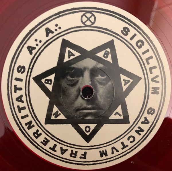 Aleister Crowley : The Black Magic Masters (LP, Ltd, Num, Red)