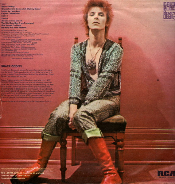 David Bowie : Space Oddity (LP, Album, RE)
